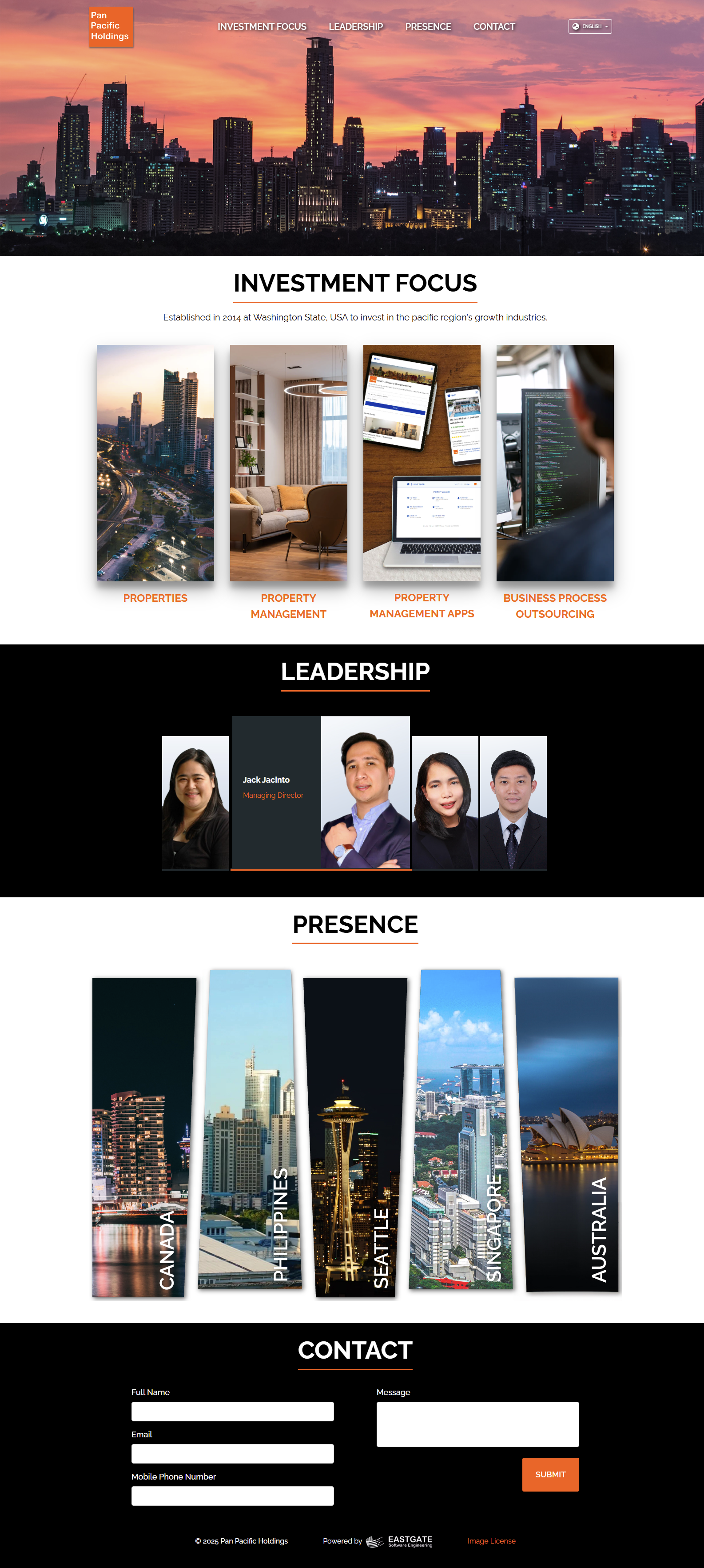 Pan Pacific Holdings